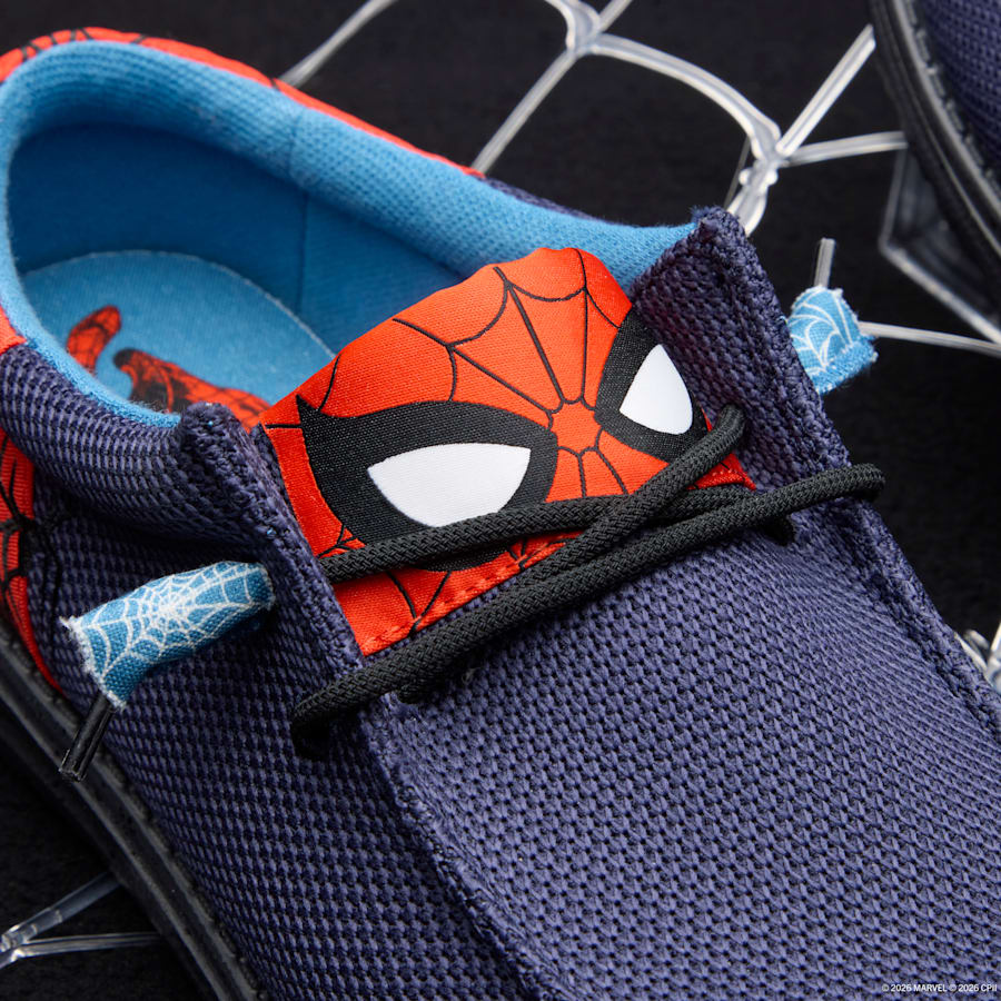 Marvel Studios x HeyDude Wally Funk Spiderman