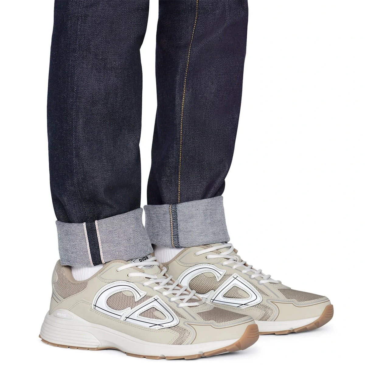 Dior B30 Mesh Cream Trainer - Beige