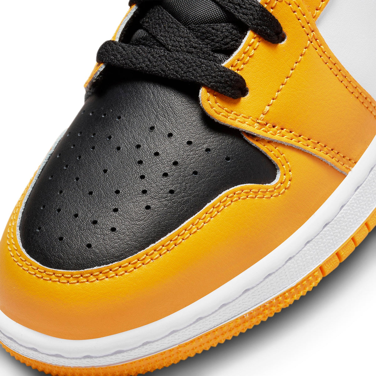 Air Jordan 1 Mid Taxi (GS) Sneakers - Yellow