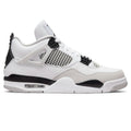 Air Jordan 4 Retro Military Black Sneakers - White