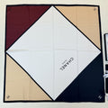 Chanel Geometric Color-Block Square Scarf — hero