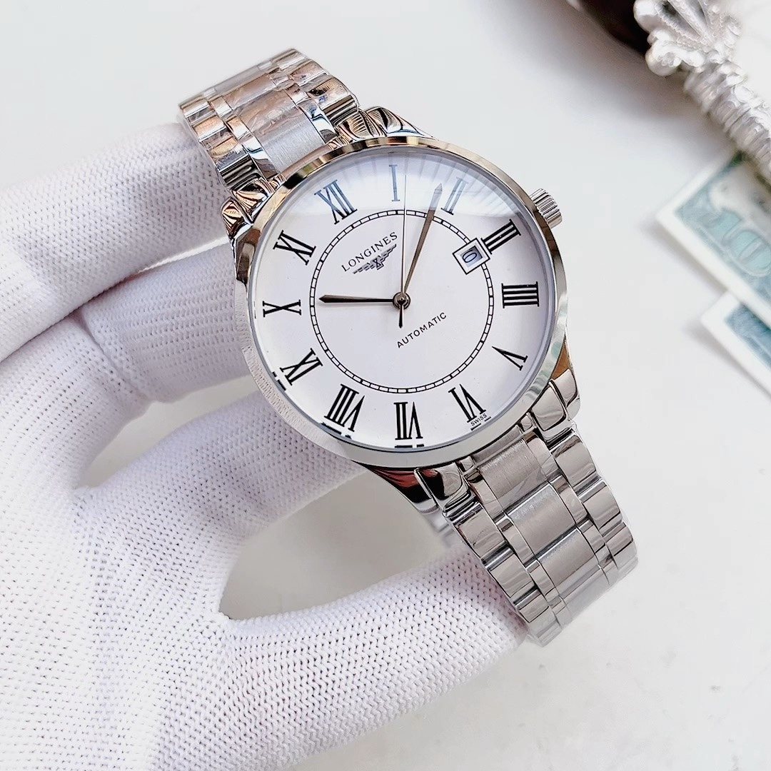 Longines Two-Tone Roman Dial Watch — hero