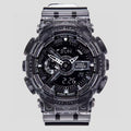 CASIO Transparent Gray Black Dial Watch — hero