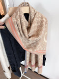 Gucci Reversible GG Pattern Wool Scarf — hero