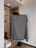 Dior Monogram Fringe Square Scarf — hero