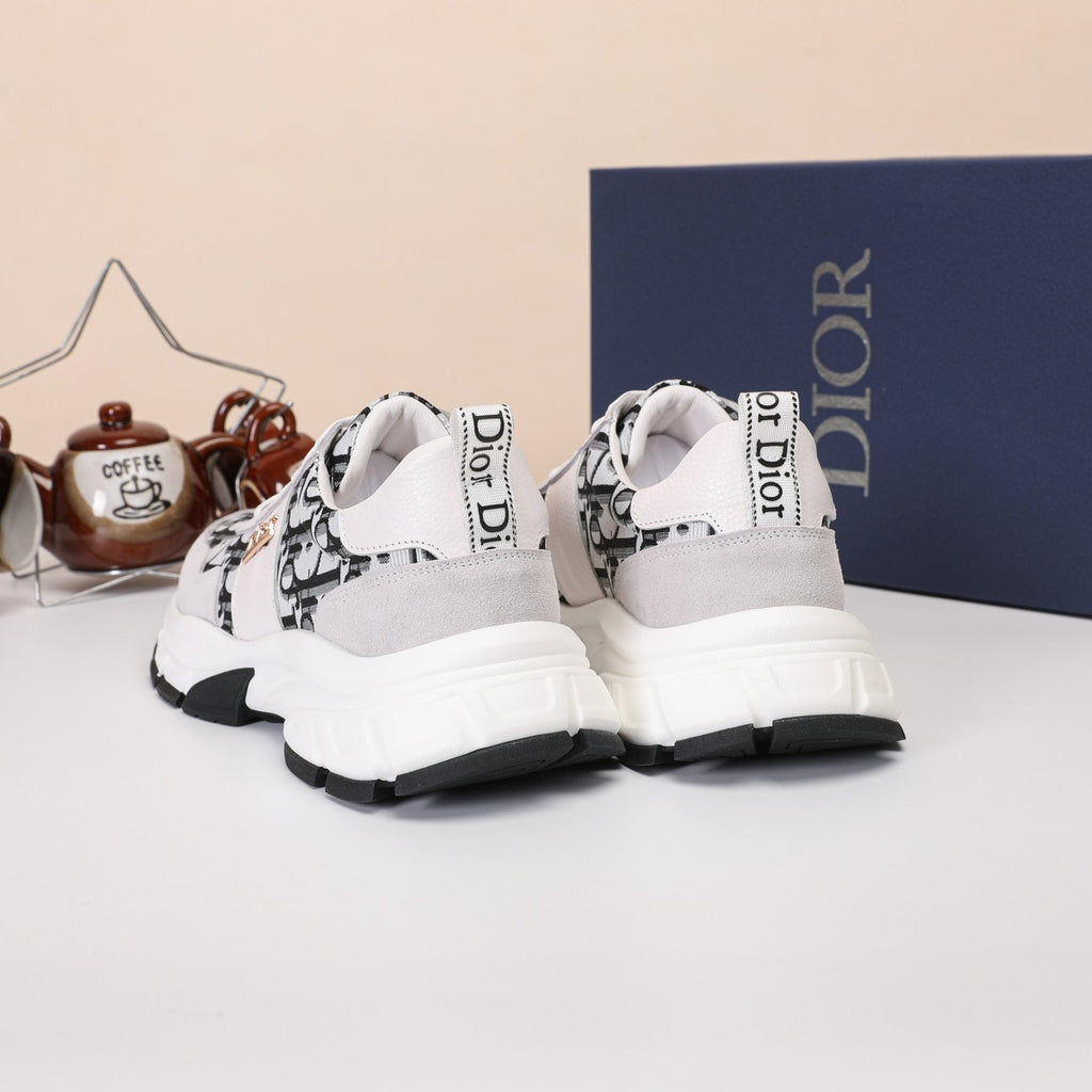 Dior Patterned Low-Top Sneakers — back