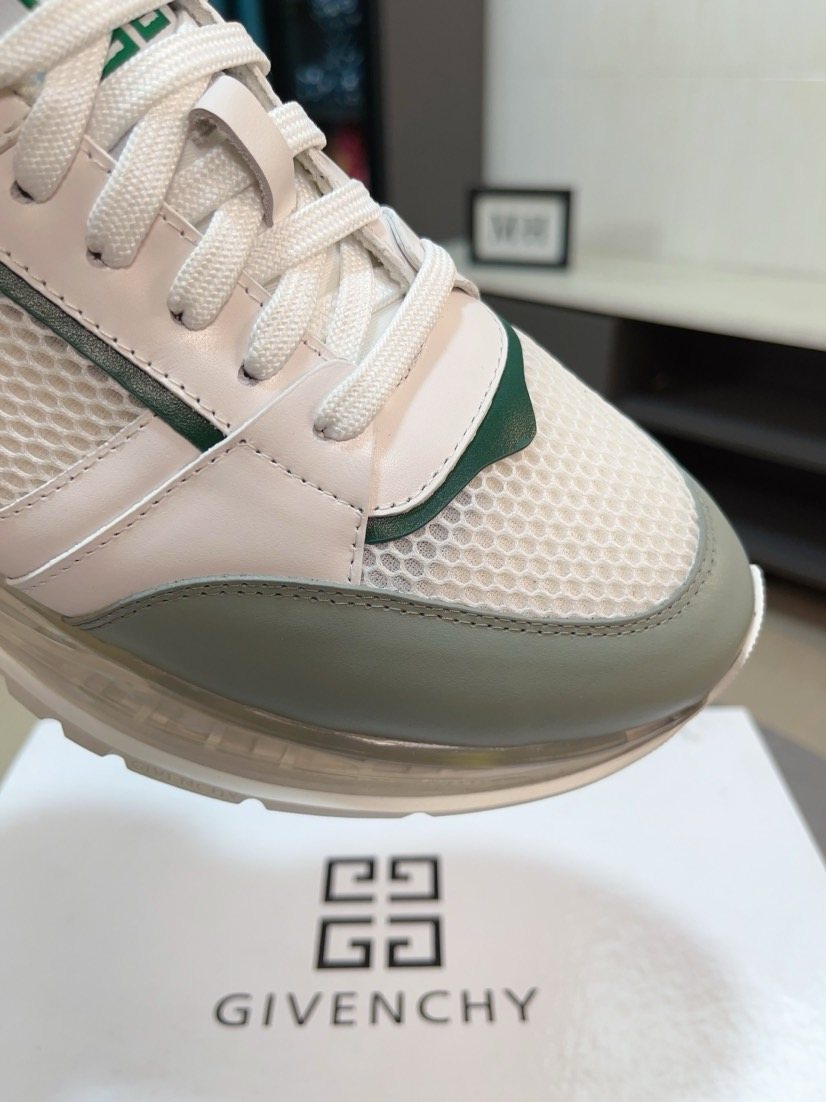 Givenchy Layered Low-Top Sneakers — detail