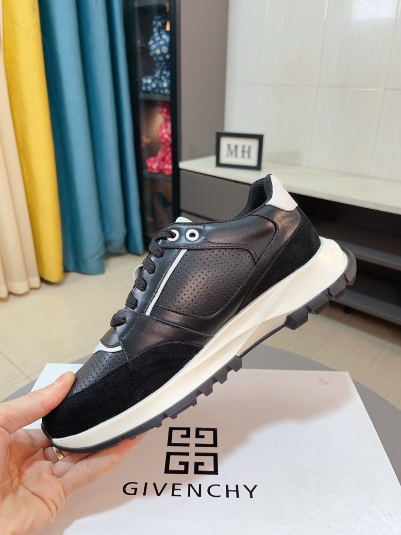 Givenchy Layered Low-Top Sneakers — front
