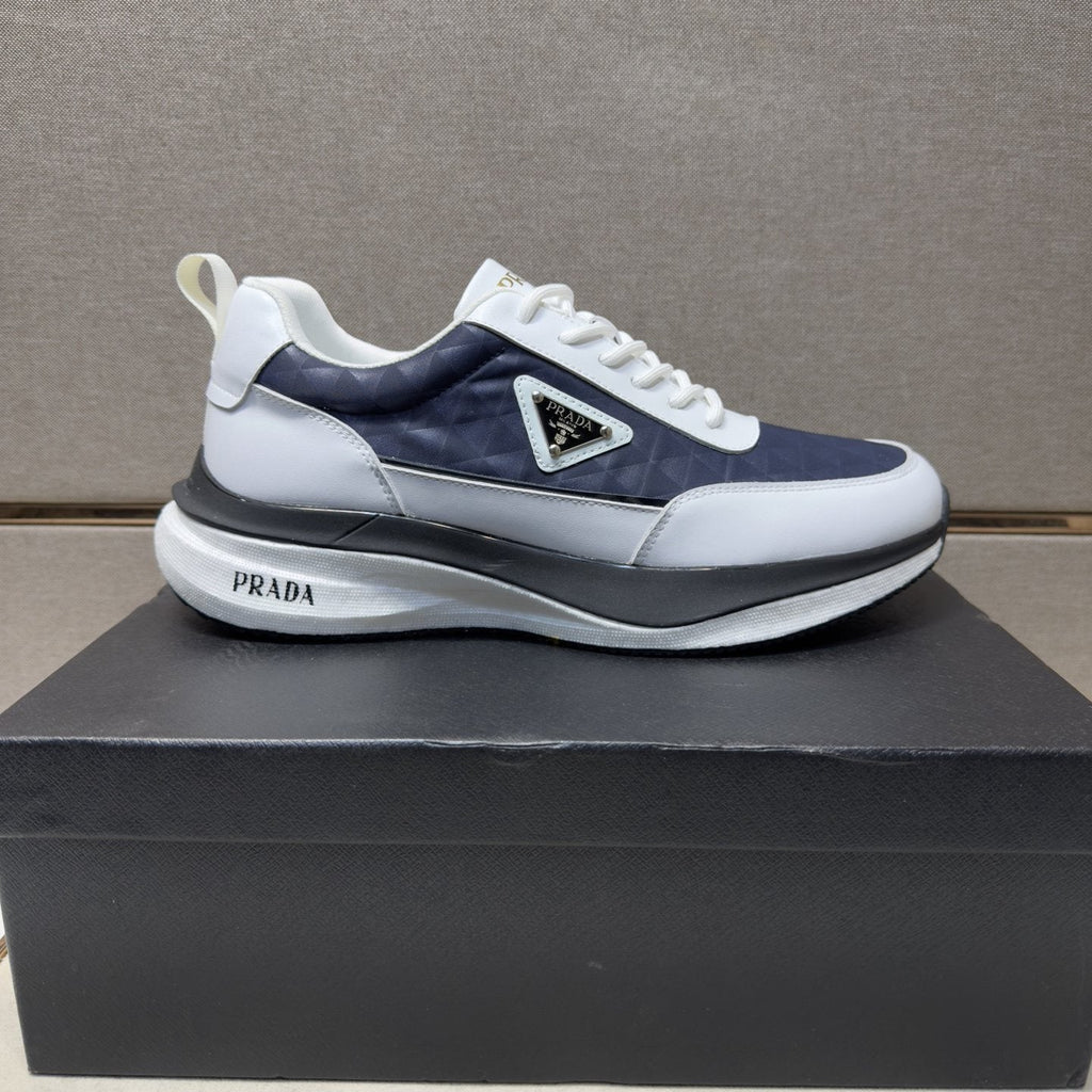 Prada Quilted Panel Sneakers — side