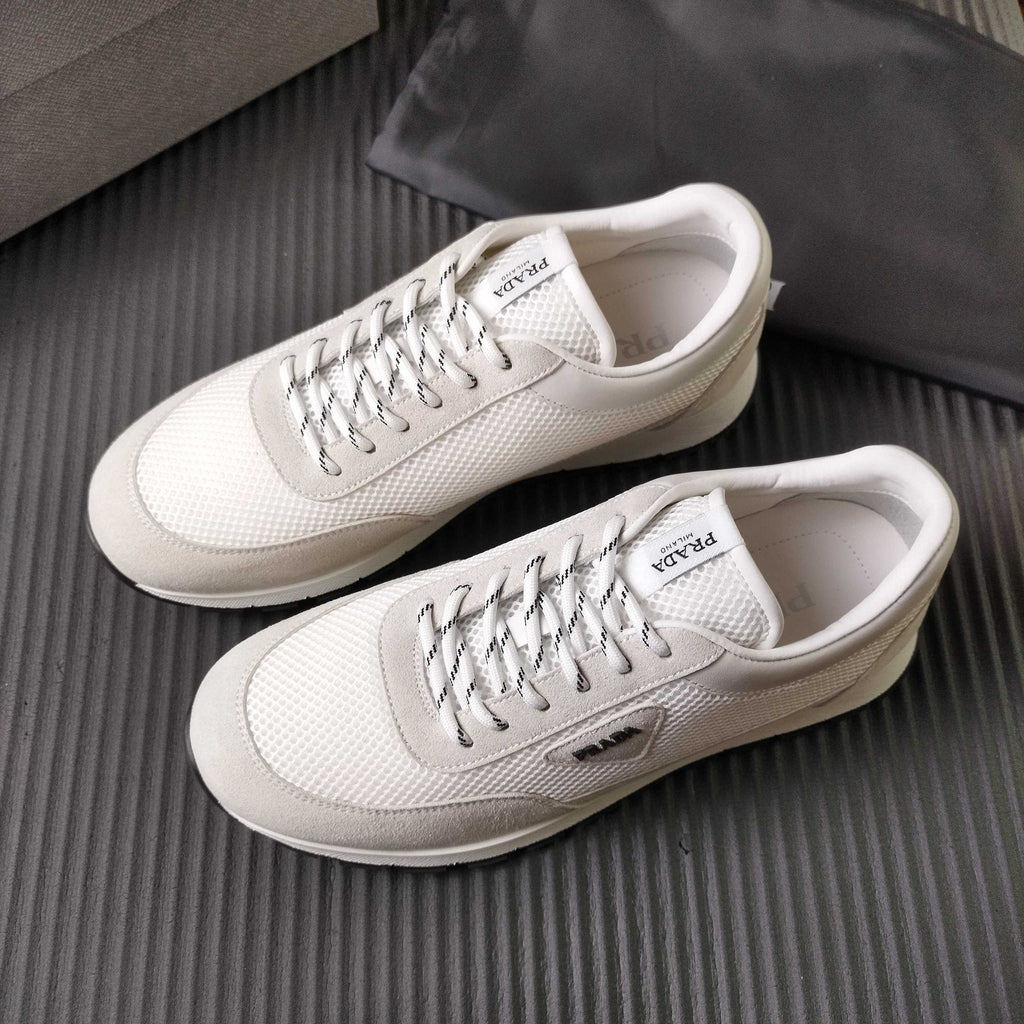 Prada Mesh Low-Top Sneakers — front