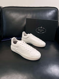 Prada Low-Top Leather Sneakers — hero