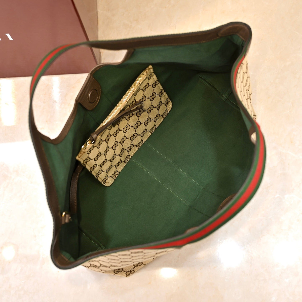 GUCCI Giglio Large Tote Bag