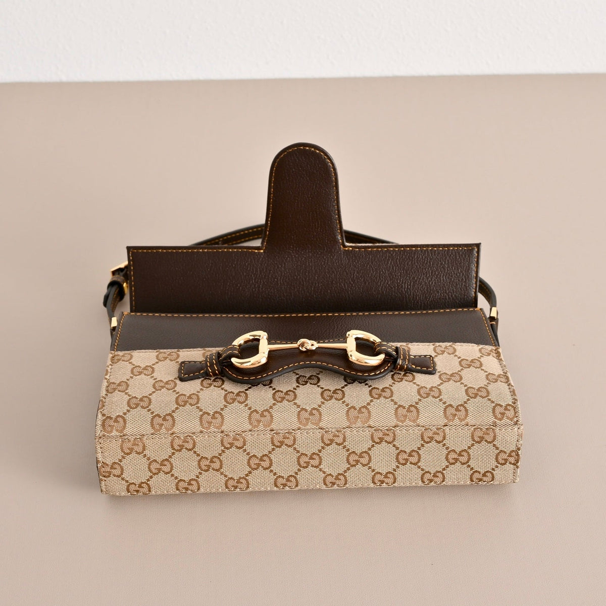 Gucci Horsebit Ristretto Shoulder Bag