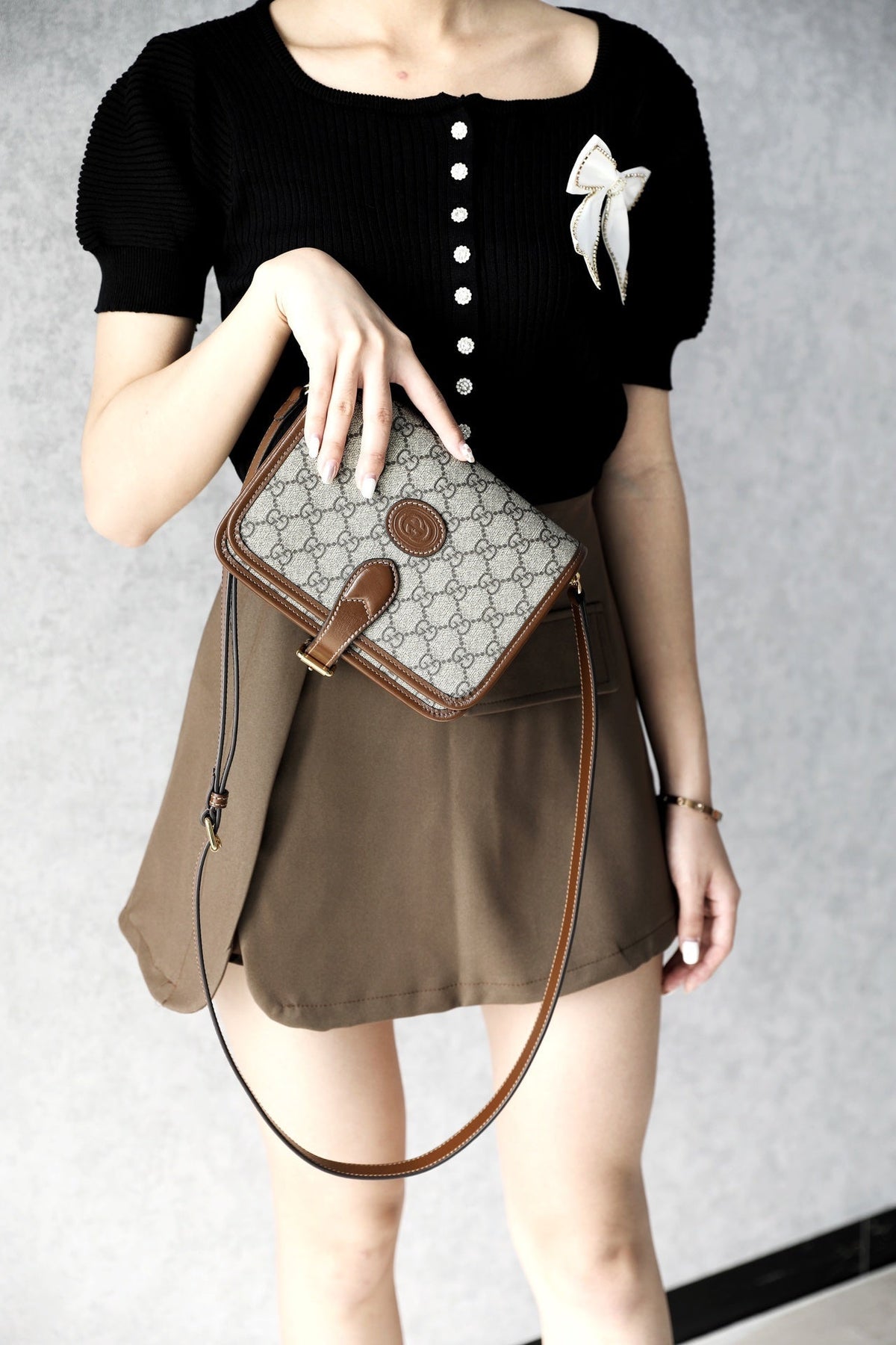 Gucci GG Retro Small Messenger Bag – 671620