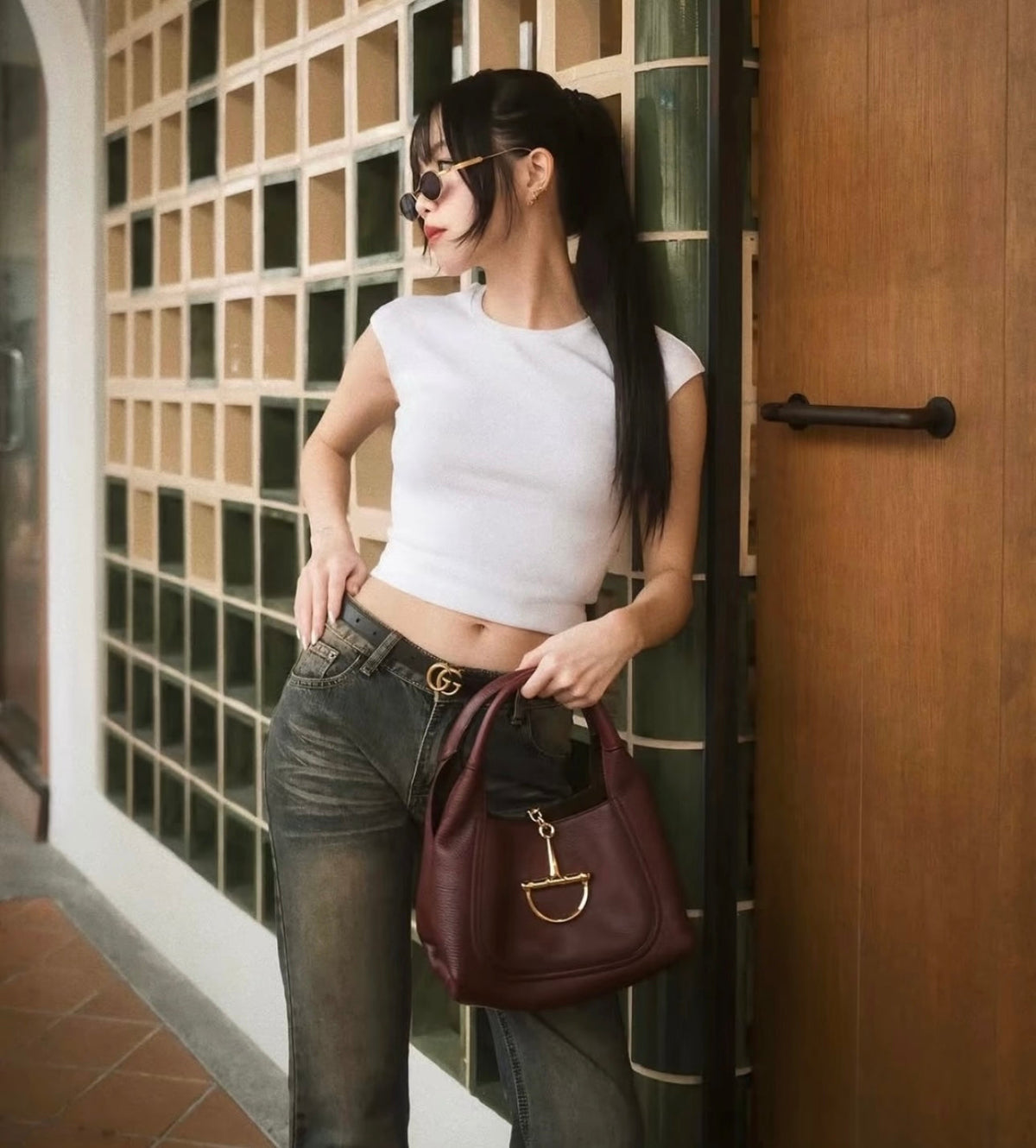 Gucci Softbit Large Shoulder Bag – 837466
