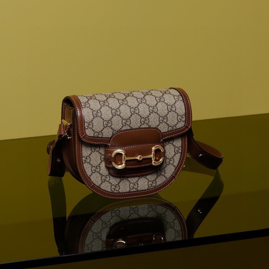 Gucci Horsebit 1955 Half-Moon Bag – 760191