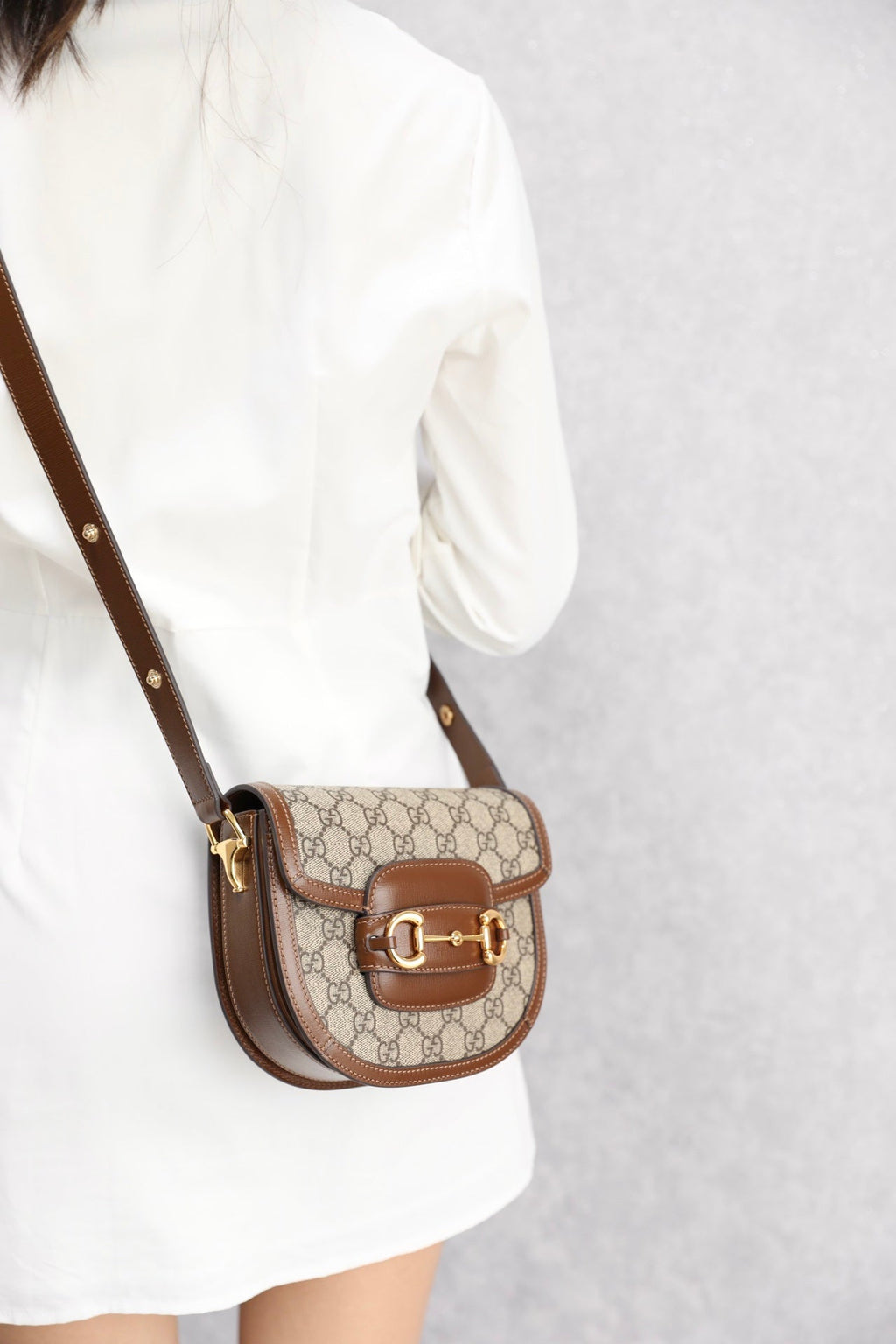 Gucci Horsebit 1955 Half-Moon Bag – 760191