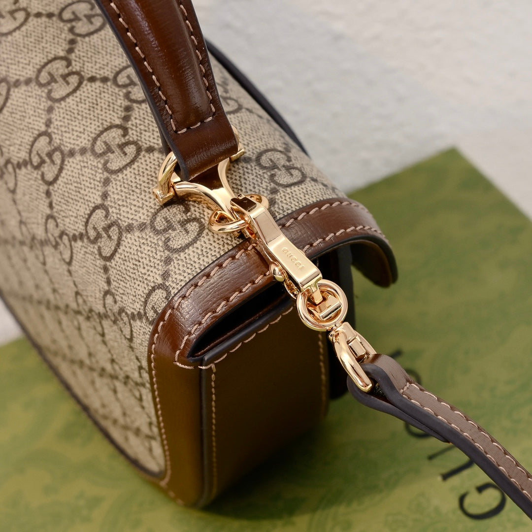 Gucci Horsebit 1955 Mini Top Handle Bag – 781387