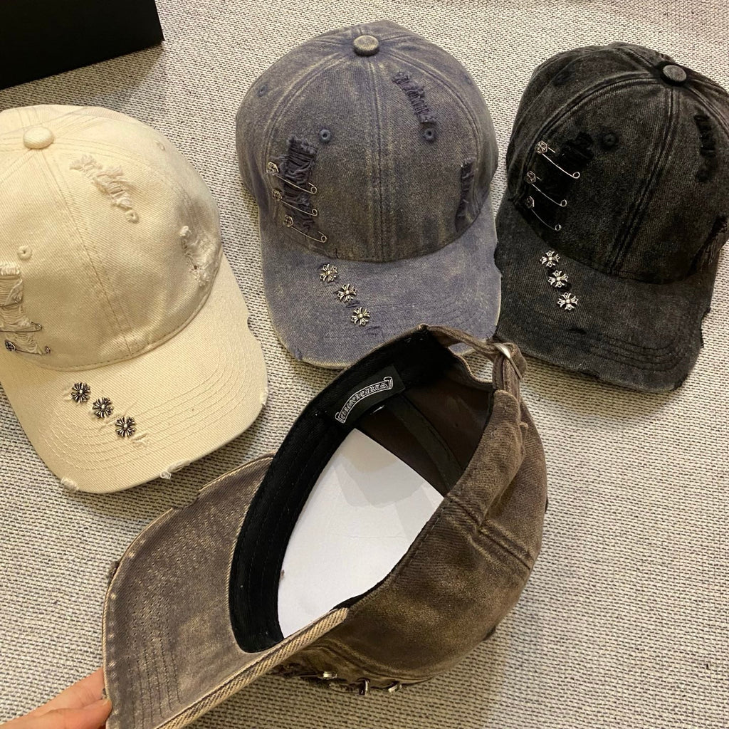 Vintage Washed Distressed Baseball Cap