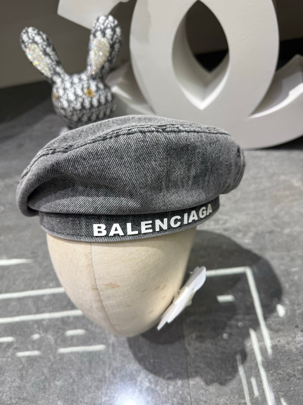 Balenciaga New Denim Beret